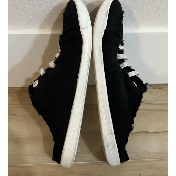 Vionic Beach Slip On Loafer Shoes Laces Women Size 9 Black Casual Travel - Picture 4 of 7